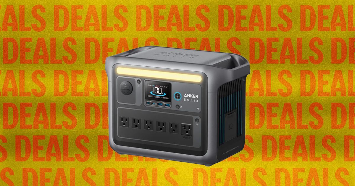 Power Station Anker Solix C1000 untuk camping dan perjalanan