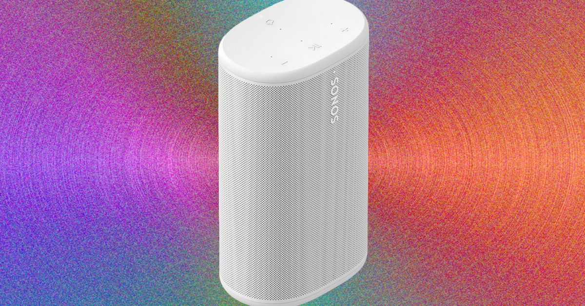 Sonos Play speaker portabel dengan desain minimalis dan kualitas suara tinggi